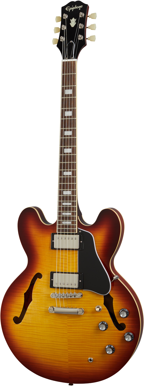 Epiphone ES-335 Figured Raspberry Tea Burst